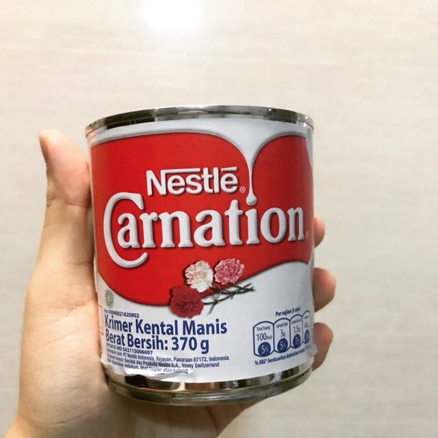 

Susu kental manis carnation 370g/ carnation nestle/ susu kental manis nestle