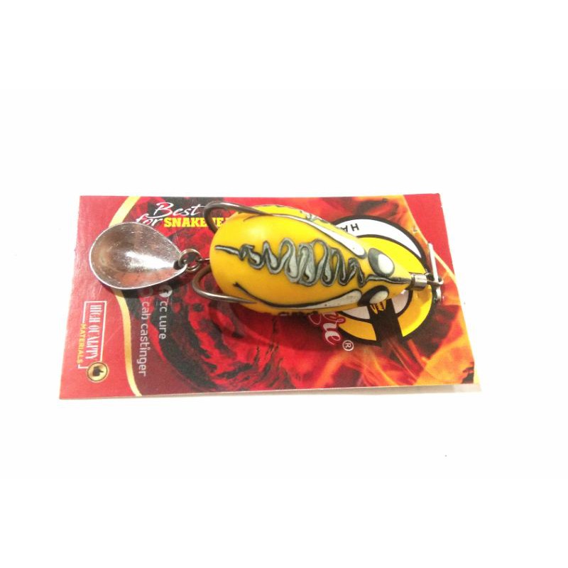 SOFT FROG CURUT SUPER LEMBUT CC LURE | UMPAN CASTING IKAN GABUS SNAKEHEAD