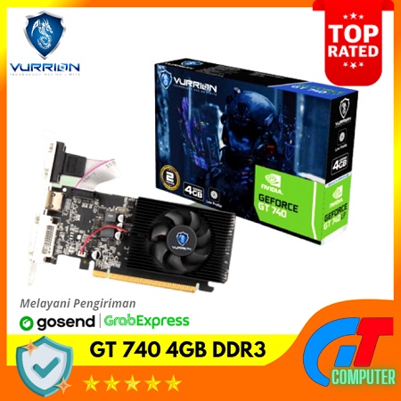 VGA VURRION GT740 4GB DDR3 128Bit Garansi Resmi