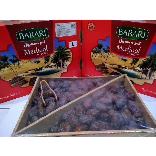 

Kurma medjool barari large ukuran 5kg
