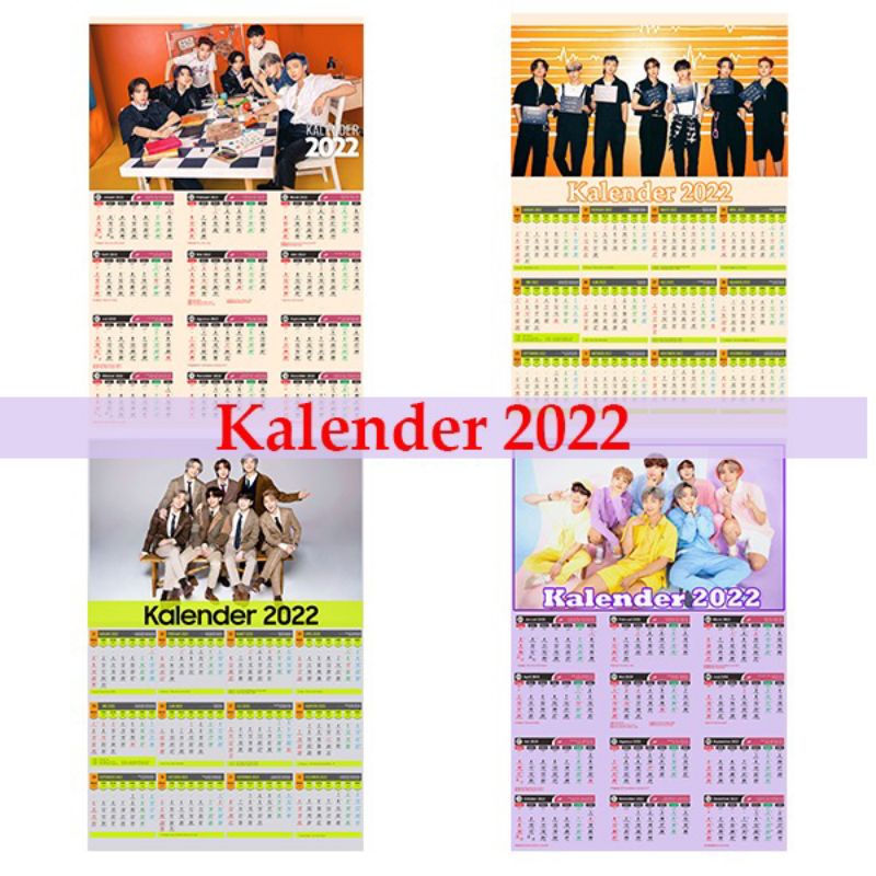 

Kalender BTS-Aksesoris BTS-Kalender 2022