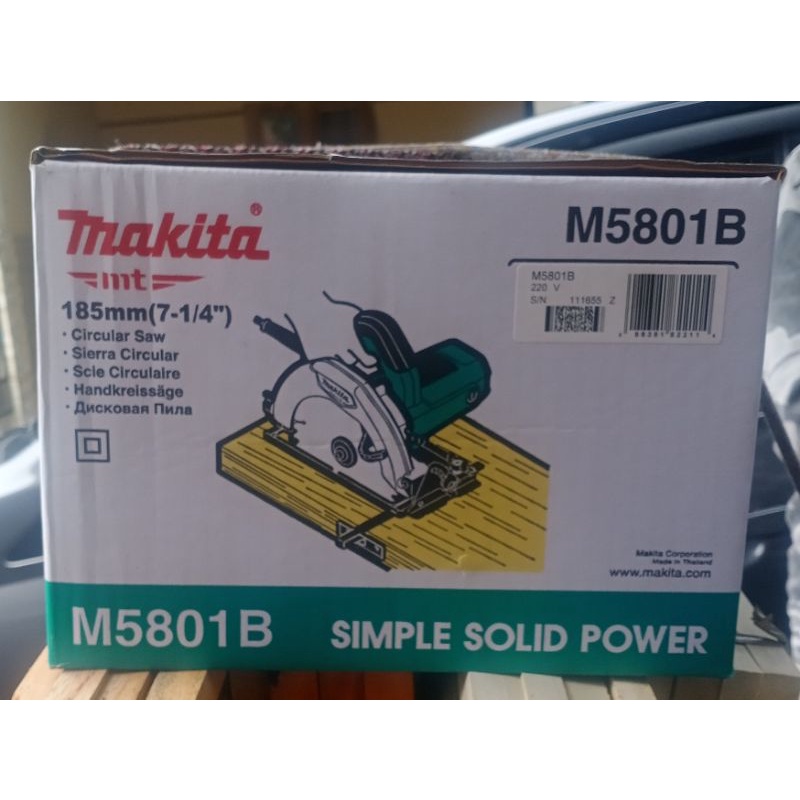 Mesin sircle gergaji  kayu maktec mt 583 or mesin sircular saw maktec mt 583