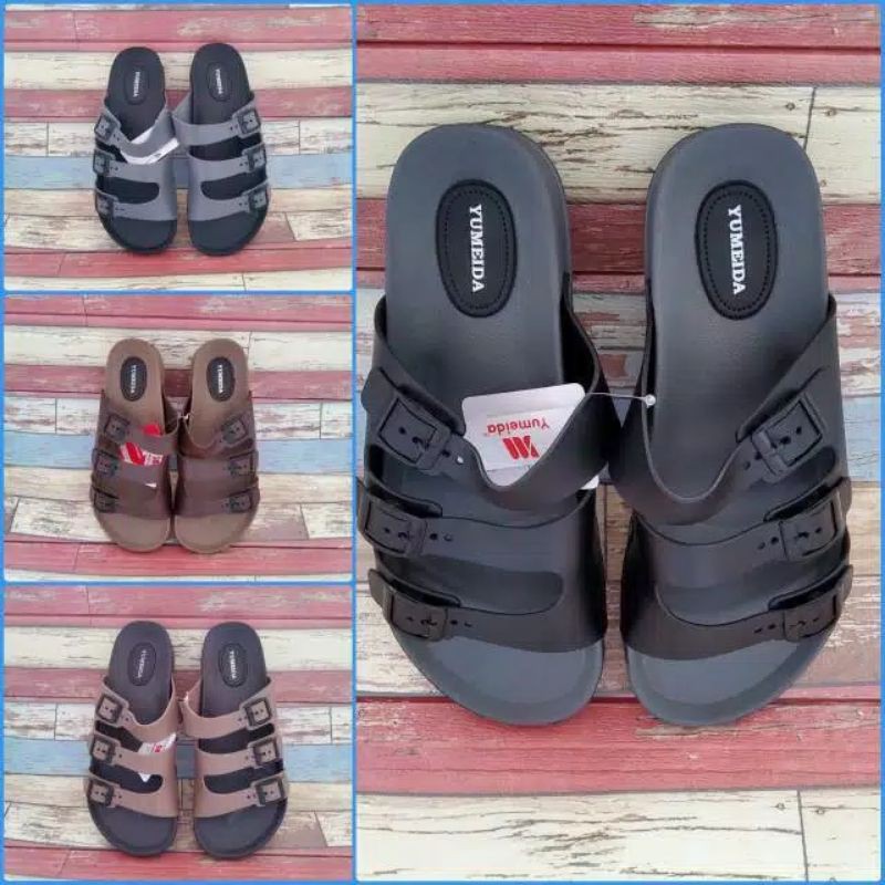 SANDAL FORMAL PRIA YUMEIDA  sandal yumeida sendal yumeida sandal yumeida pria sendal yumeida pria sa