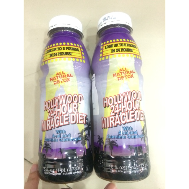 Hollywood 24 hour miracle diet 473 ml
