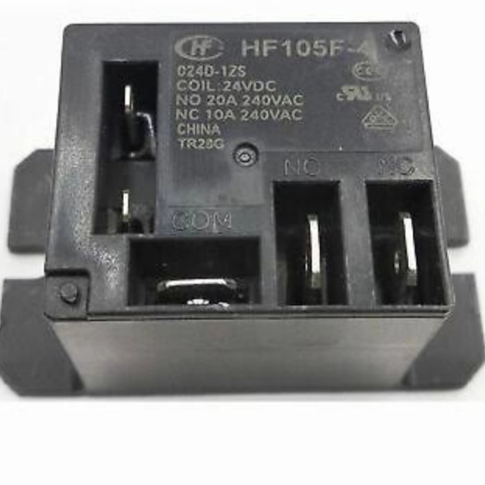 Relay HF105F-4 HF 105F-4 JQX-105F-4 24VDC Coil 24 Volt DC 024D-1ZS