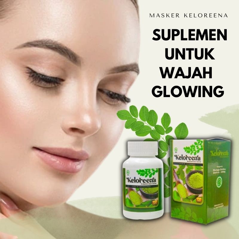 Masker Kapsul Glowing Skin Penghilang Flek Hitam Membandel BPOM Original KELOREENA Asli Penghilang J