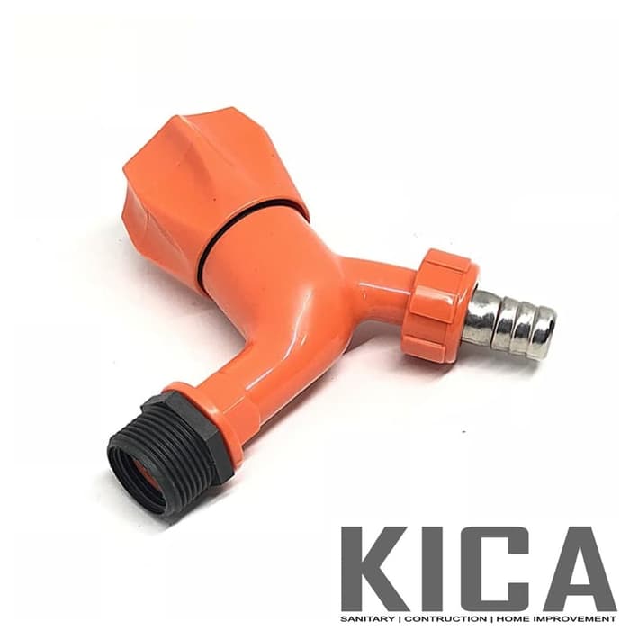 Dijual Keran Kran air Taman PVC 1/2" / Keran Plastik Taman Grosir Murah