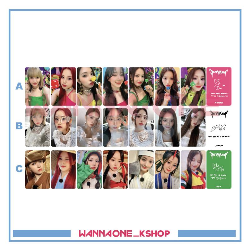 photocard nmixx entwurf Broadcast album