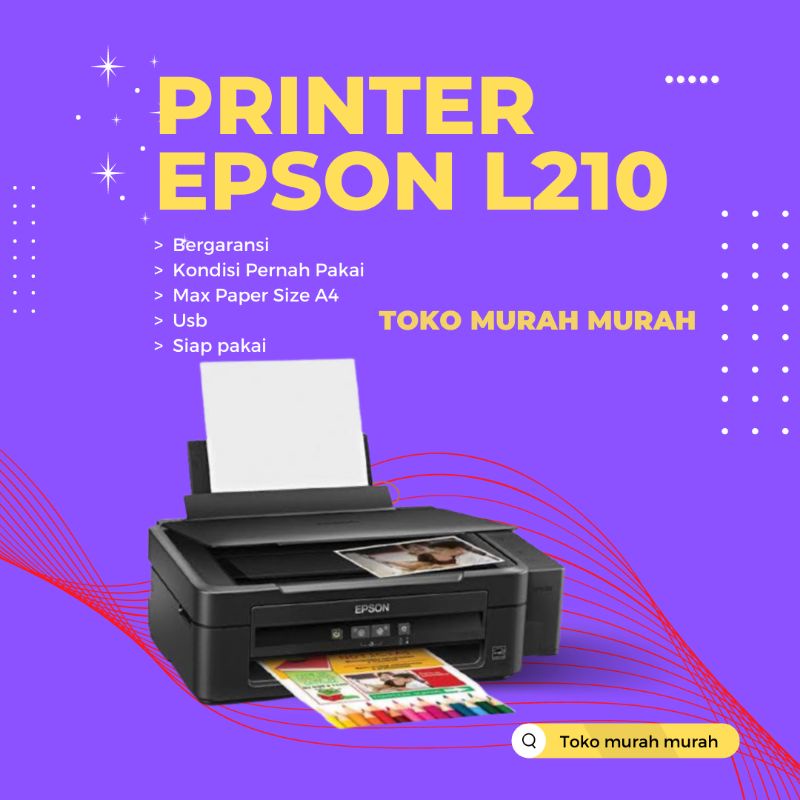 Printer Epson L210 Unit Printer Epson L210 Print Scan Copy