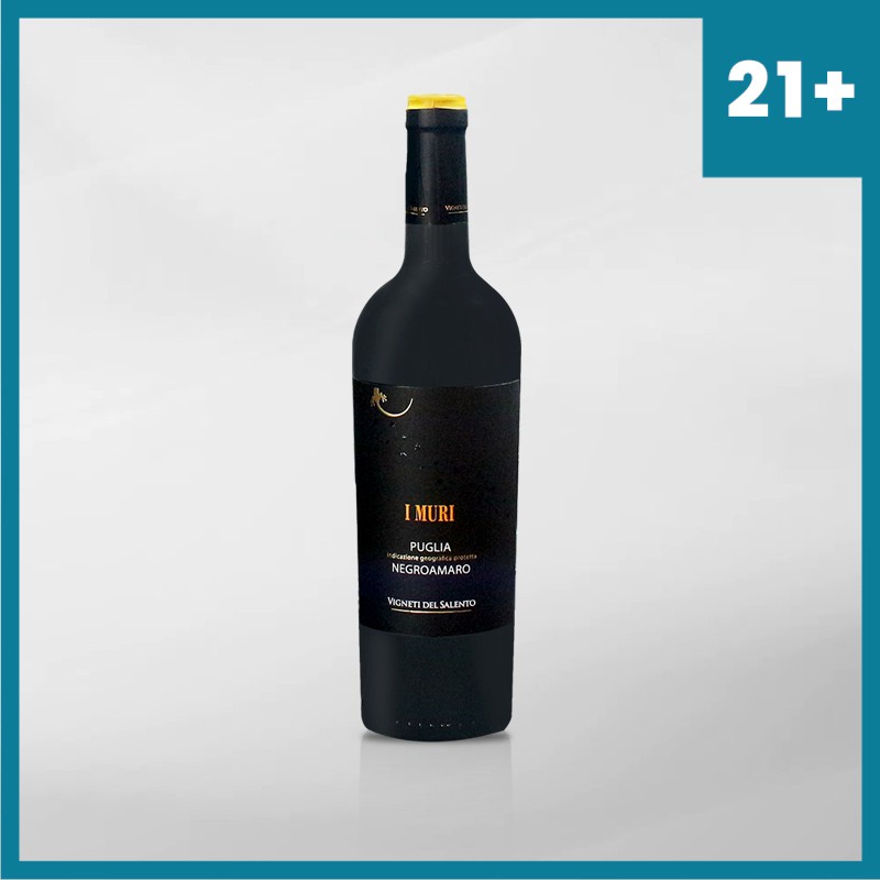 I Muri Negroamaro Puglia 750 Ml ( Original &amp; Resmi By Vinyard )