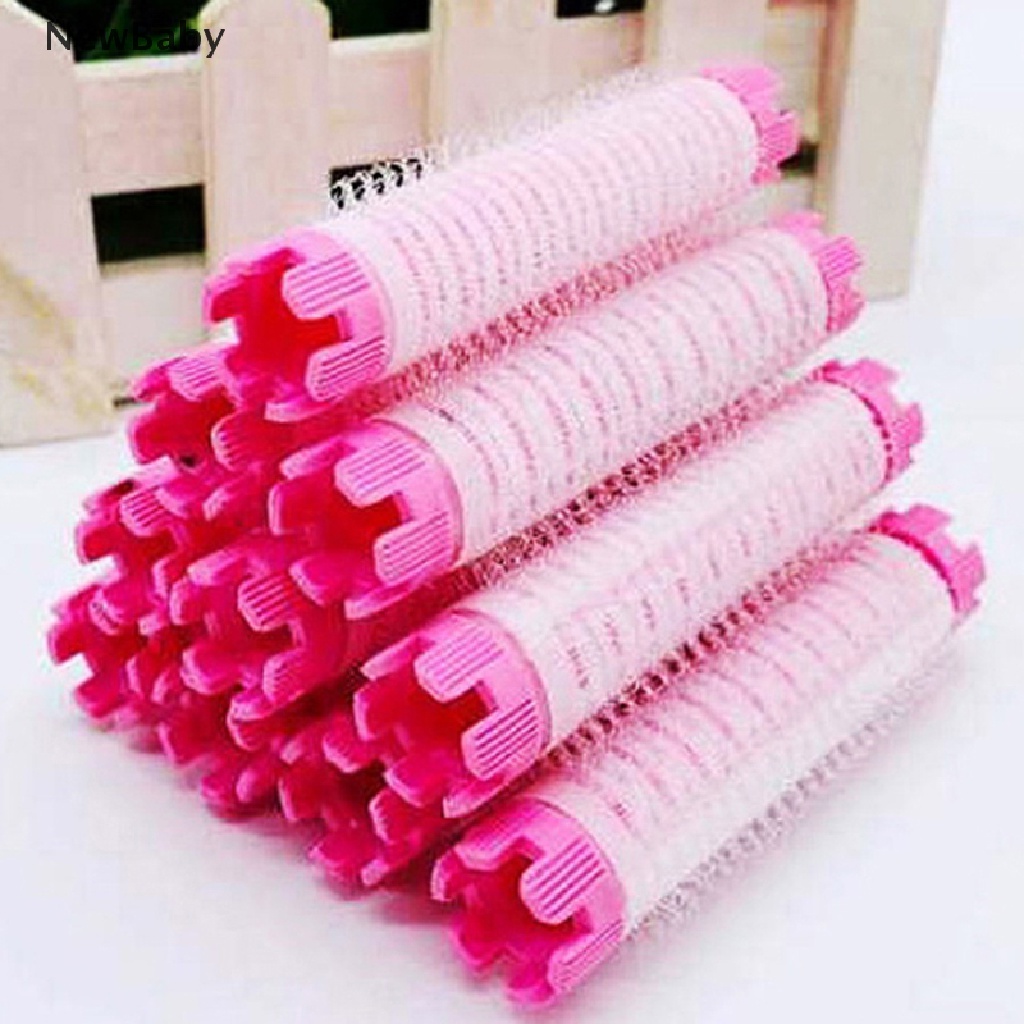 Newbaby 10pcsset Roller Pengeriting Rambut Poni Depan Untuk Wanita