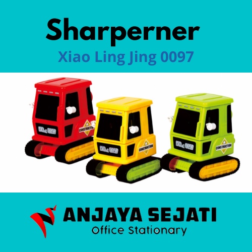 

Rautan Pensil | Sharpener Xiao Ling Jing 0097 - Buldozer