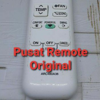 REMOTE REMOT AC DAIKIN ARC480A36 ORIGINAL ASLI