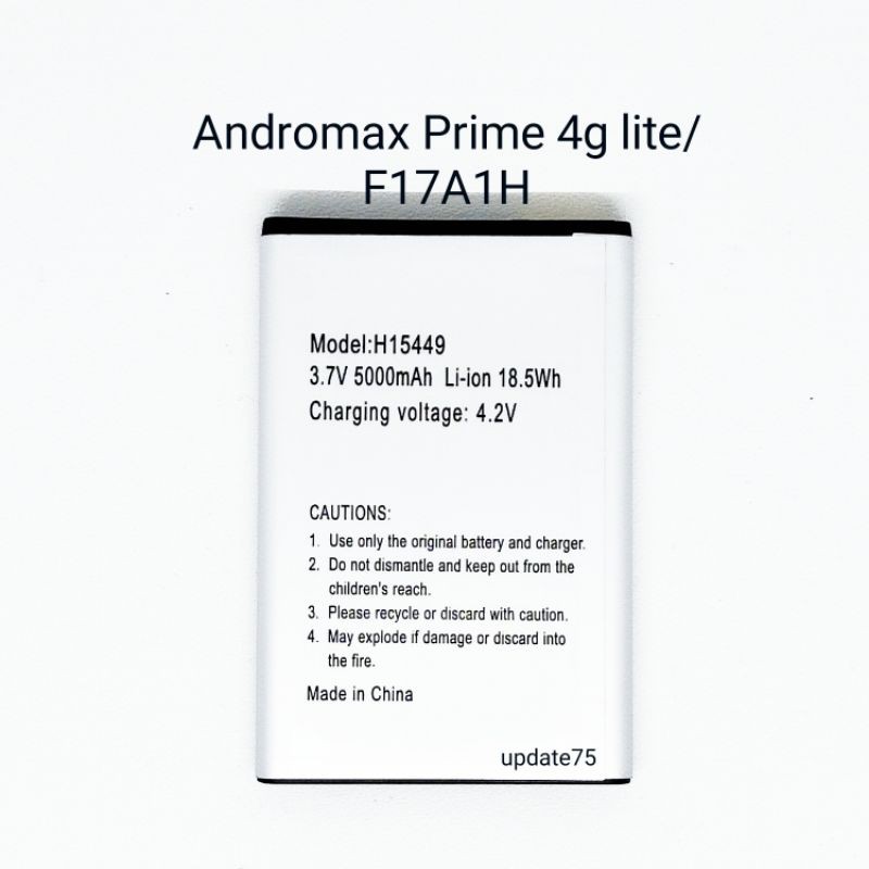 Baterai Andromax Prime 4G Lite  F17A1H  model H15449 original