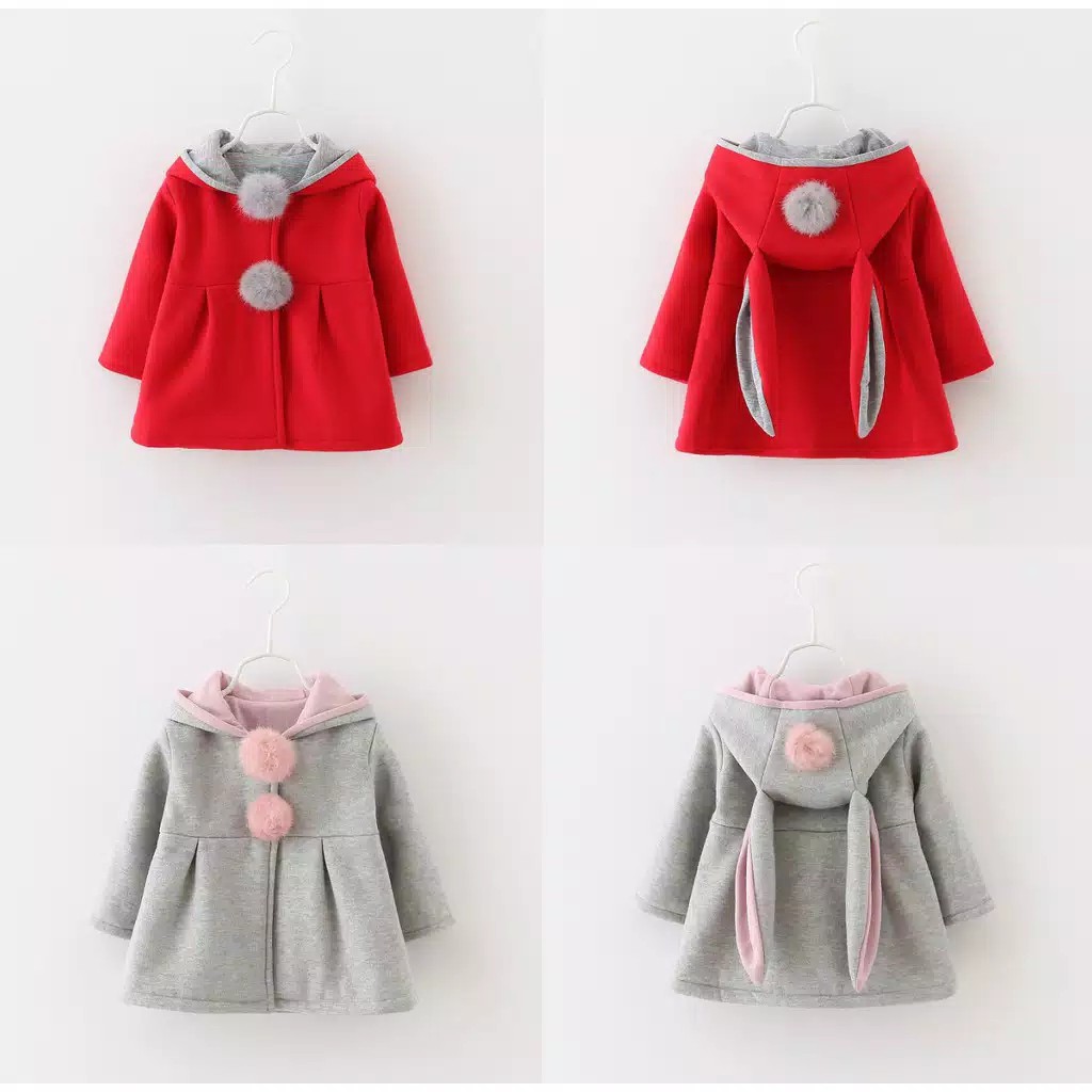 Bellini - Jaket bayi / jaket tebal anak motif telinga kelinci-1