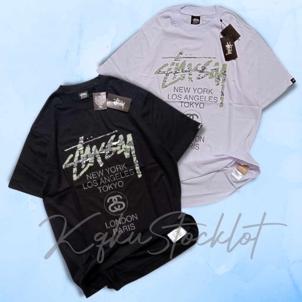 KAOS STUSSY MIRROR ORIGINAL HIGH QUALITY 100% FULLTAG | TSHIRT STUSSY | BAJU STUSSY