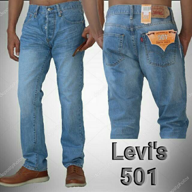 Celana  jeans  501 standar levis kancing  ORI JAPAN Shopee 