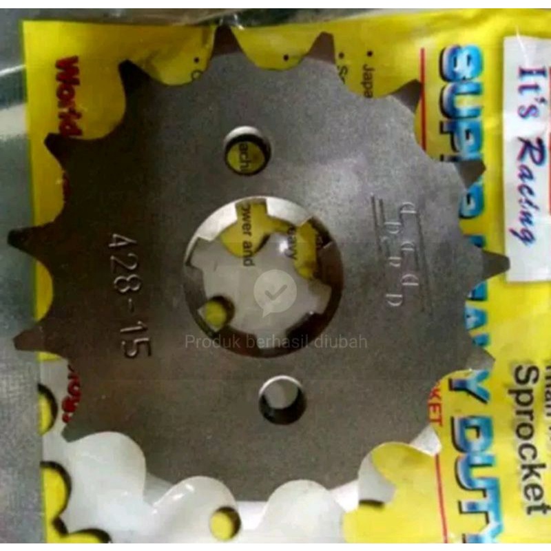 gear sss depan 428 yamaha jupiter Z vega R RXZ fizr force1 rx king rxking vixion mx 135 13 14 15 16