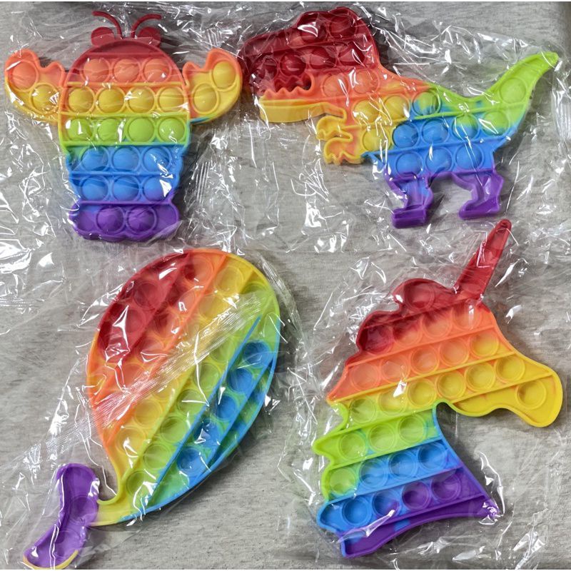 Popit mainan Pop It besar (random)