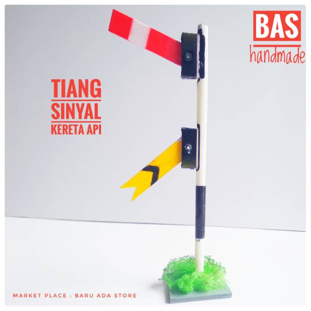 Miniatur Sinyal Mekanik Kereta Api