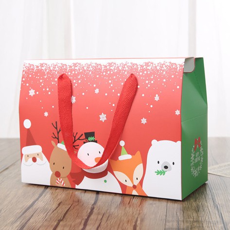 

BXAN paperbag box kotak natal christmas bingkisan tempat hadiah kado parcel parsel tas kertas