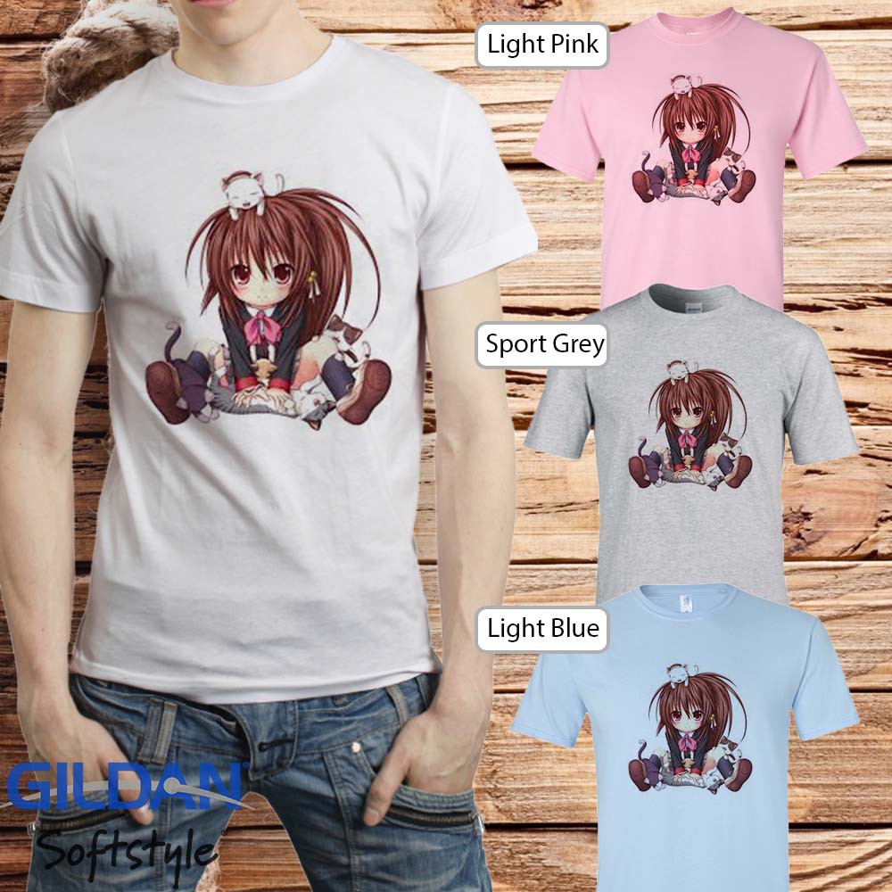 premium kaos anime anak / dewasa anime little buster 09