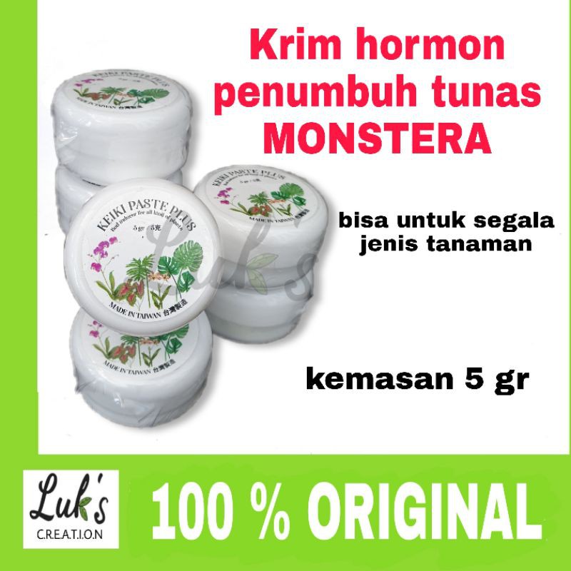 Keiki Paste Plus hormon tunas monstera philodendron anggrek aglonema