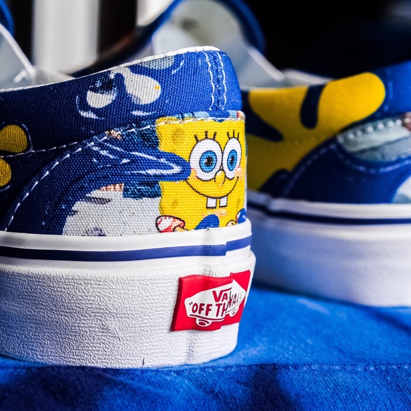 VANS SLIP-ON CLASSIC X SPONGEBOB “ALOHABOB” ORIGINAL 100%