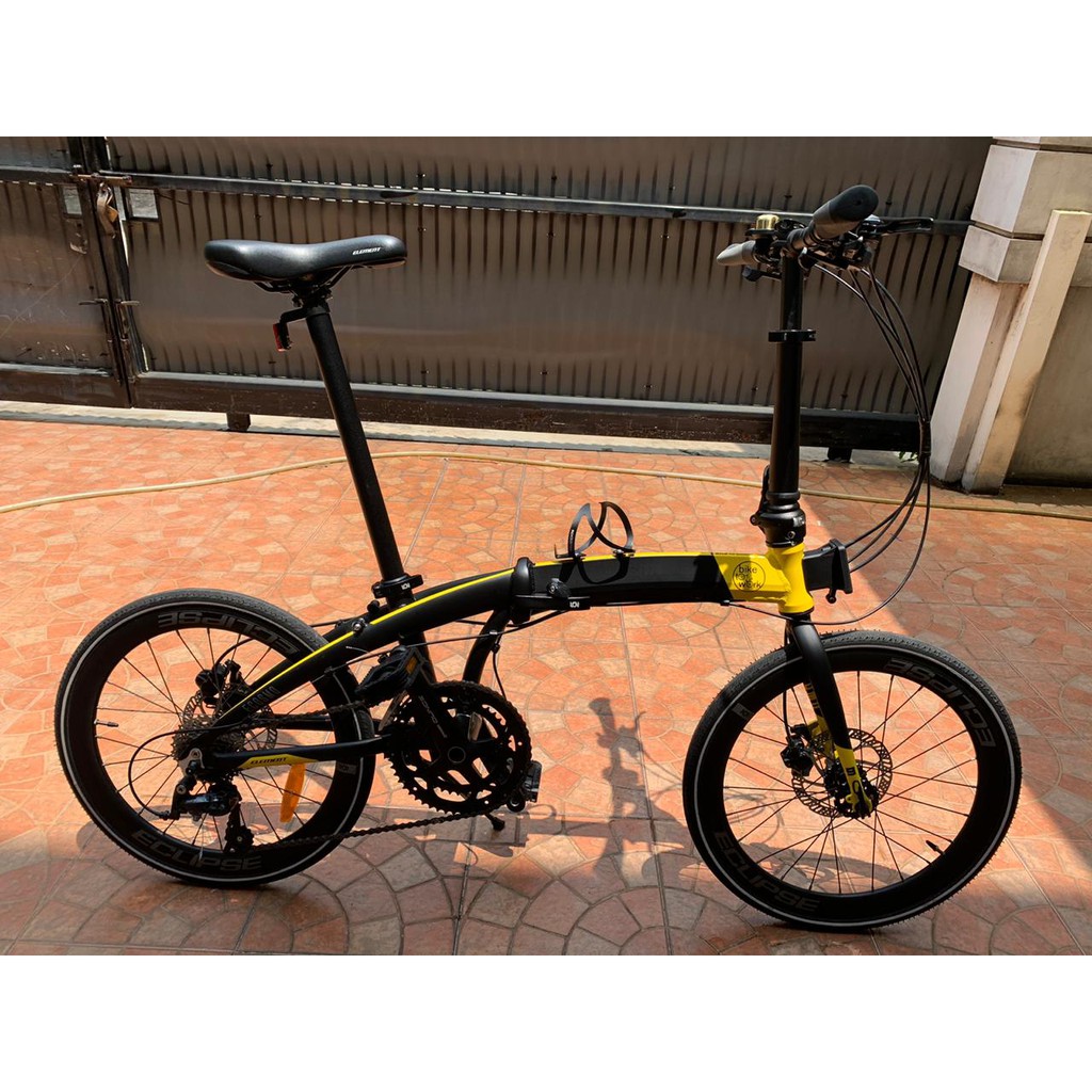 Sepeda lipat ecosmo Z9 Bike To Work like new not pasific BNB Fnhon