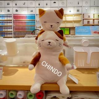 MINISO BONEKA  KITTEN SERIES SITTING PLUS TOY BONEKA  KUCING 