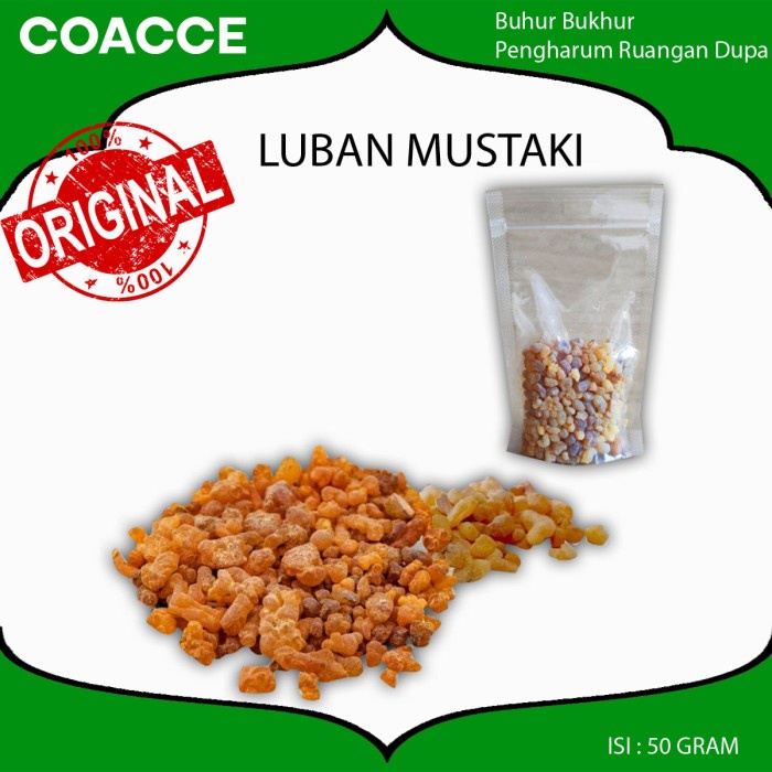 LUBAN MUSTAKI ISI 10GR I LUBAN SUPER DAKAR MUSTAQQI