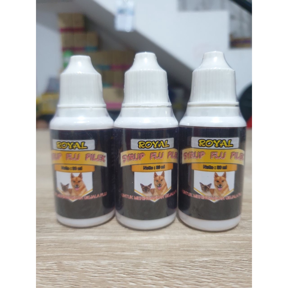 Syrup Flu dan Pilek Kucing - Syrup Flu dan Pilek Anjing