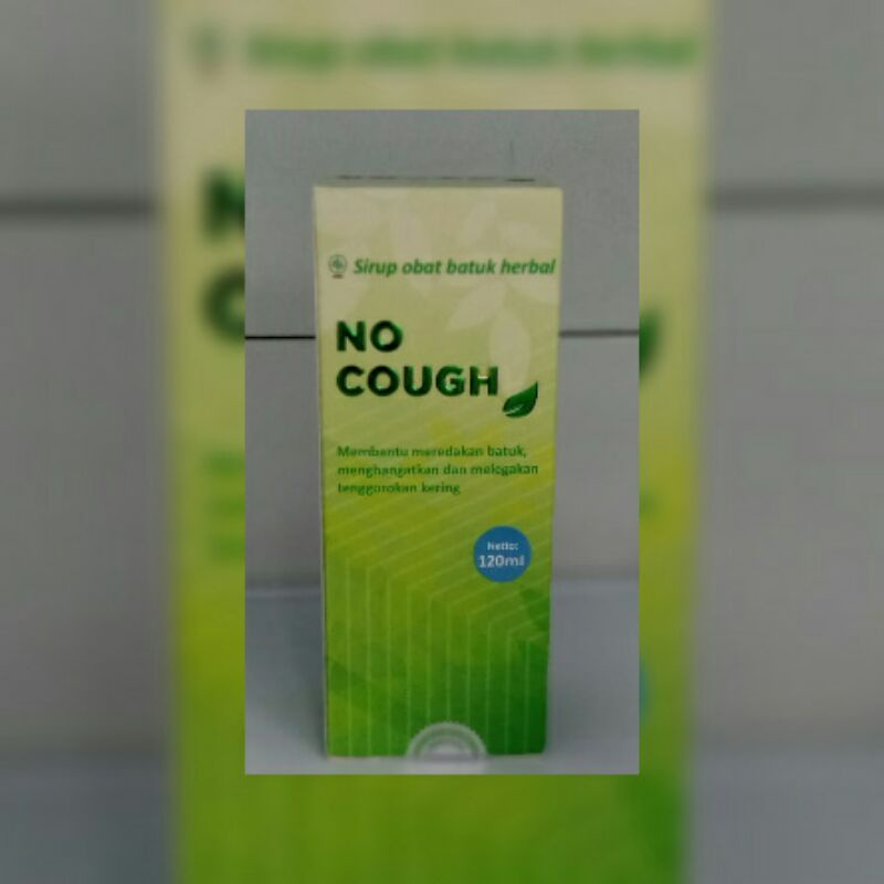 NO COUGH OBAT BATUK SYRUP HERBAL (Isi 120 ml)