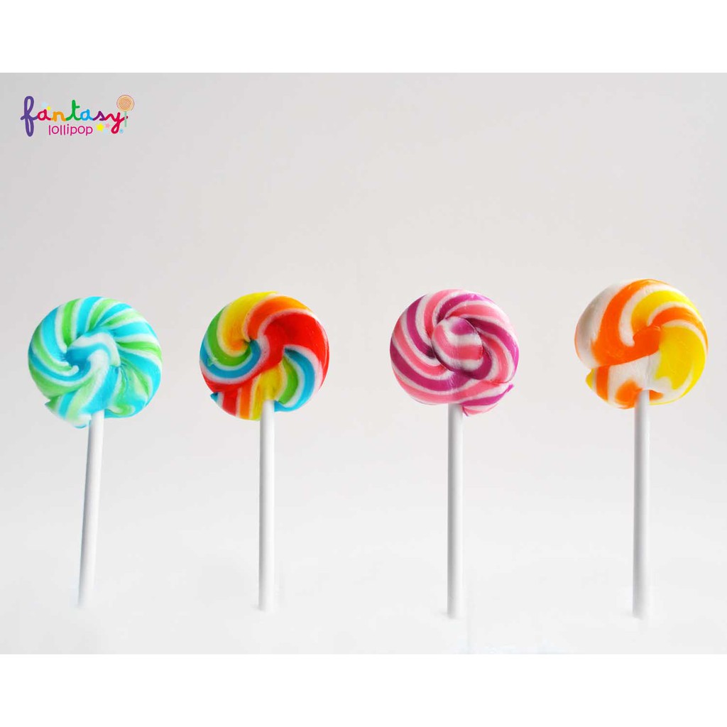 

FANTASY Lollipop Lolli Bundar Mni (1 Pouch = 4 Pcs)