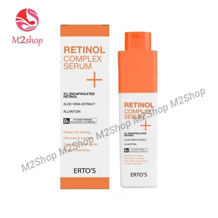 [ERHD] Ertos Retinol High Dose Complex Serum Anti Aging Whitening - Serum Pemutih Wajah ampuh 2mingg