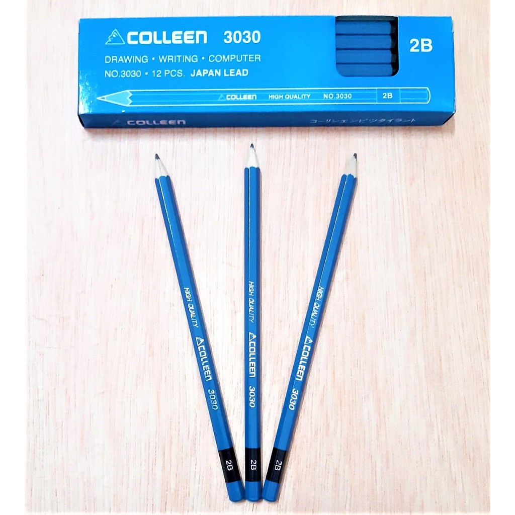 

PENSIL 2B COLEEN BAGUS PENCIL TULIS GAMBAR