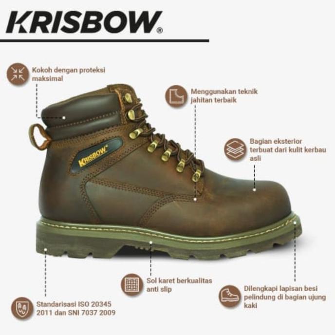 Krisbow Sepatu Safety Vulcan