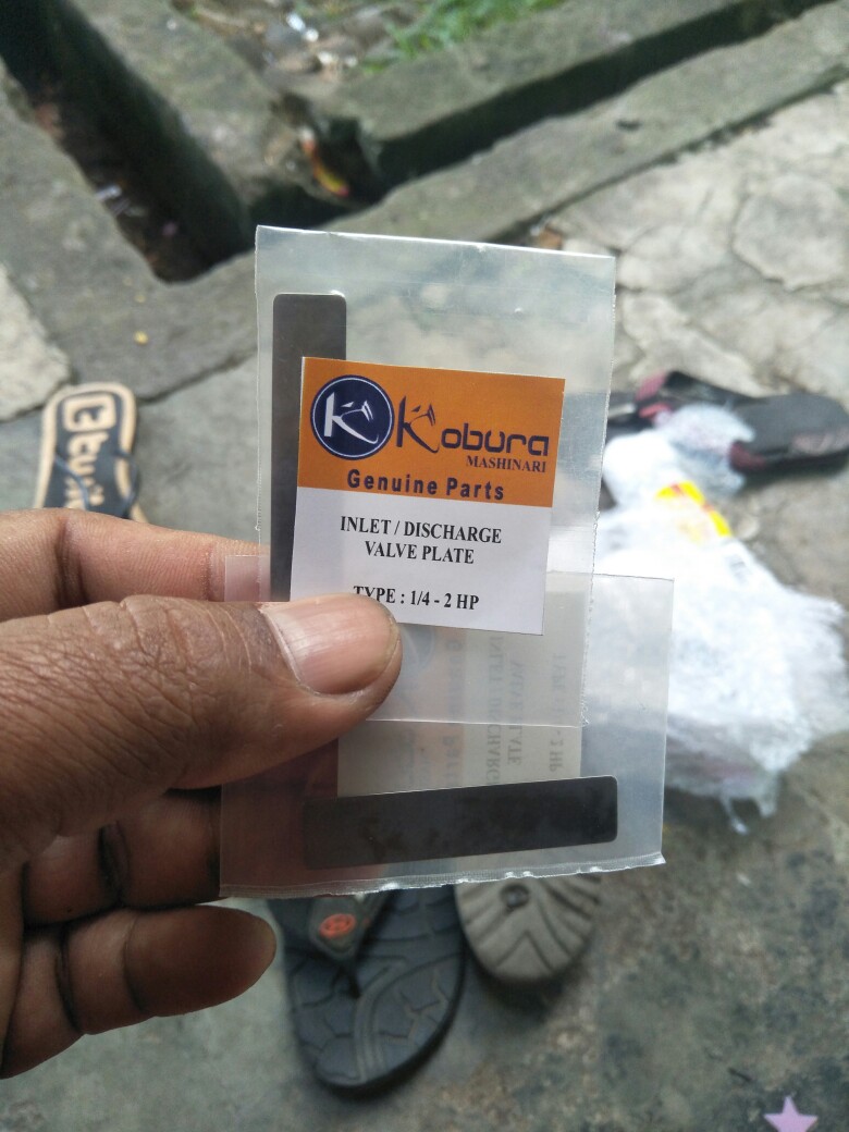 Inlet Discharge Valve Plat Kompresor Angin 1/4-2 Hp