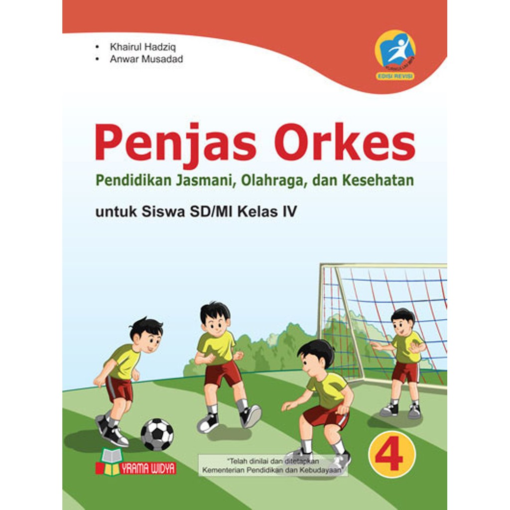 BUKU PENJAS ORKES SD KELAS 4 KURIKULUM 2013 REVISI   YRAMA WIDYA [SALE]off40%