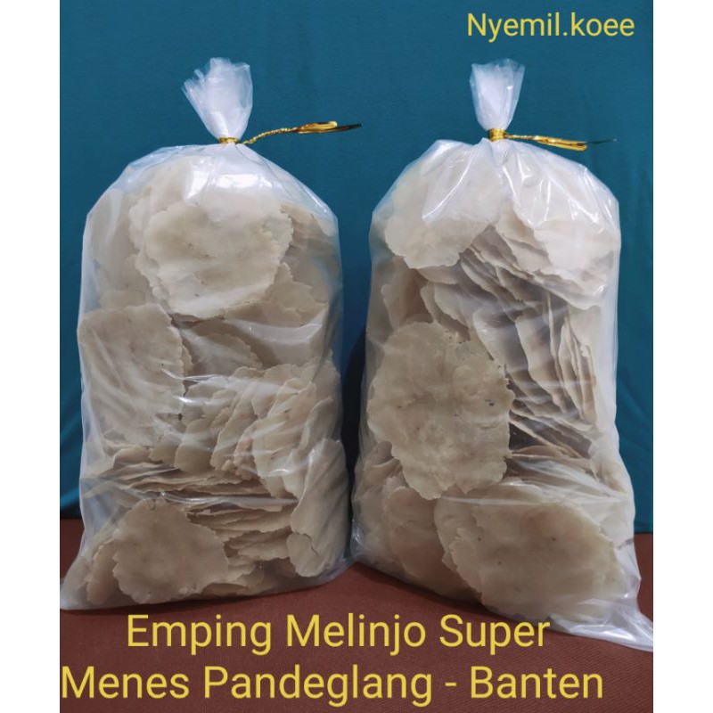 

Emping Melinjo Super - Pandeglang Banten ( 1/2 Kg )