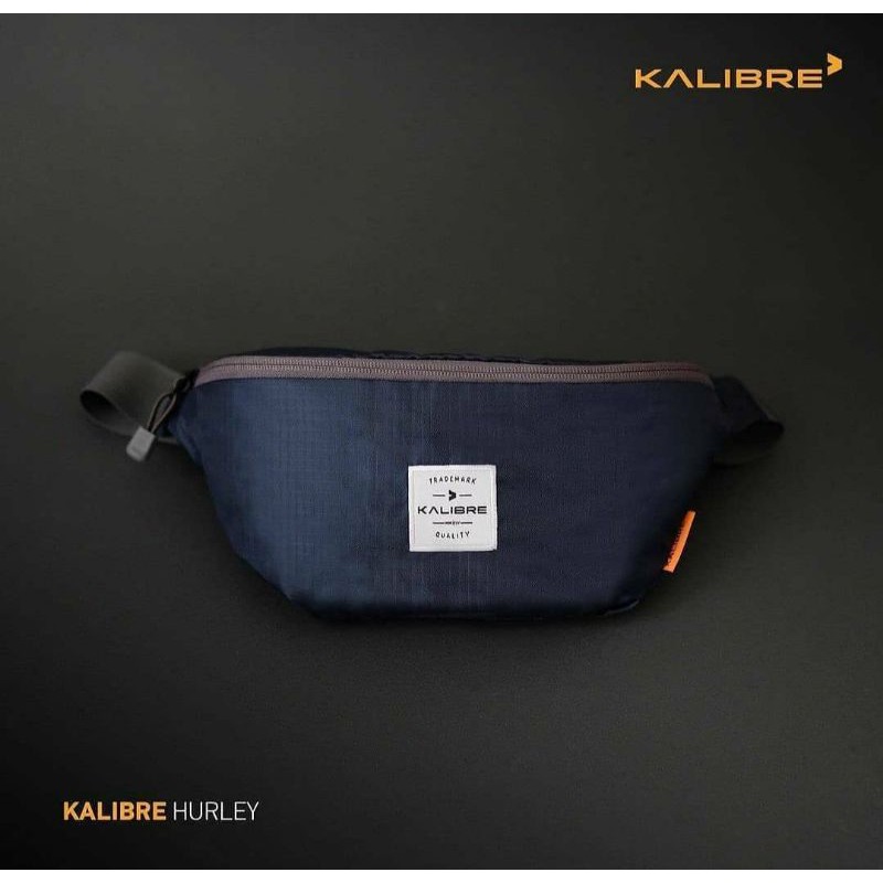 ORIGINAL TAS PINGGANG WAIST BAG KALIBRE HURLEY NAVY