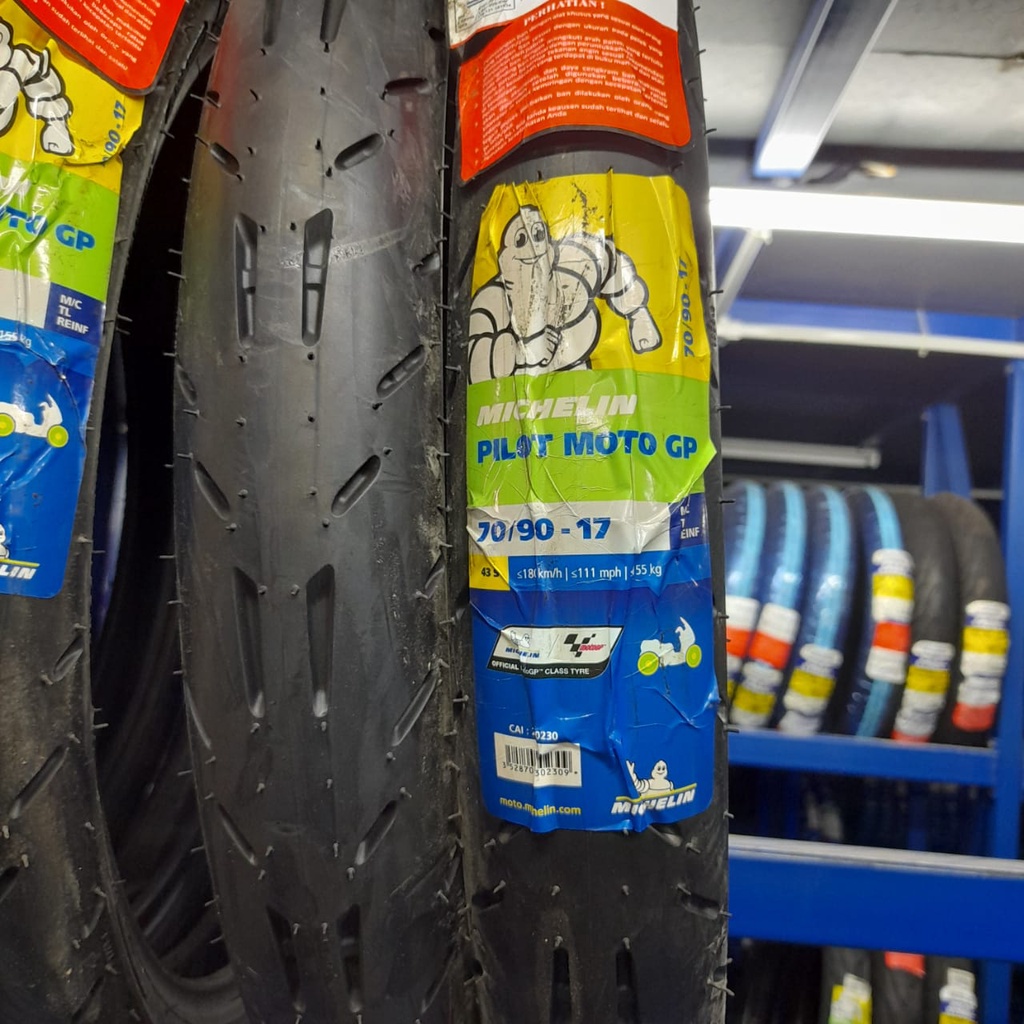 Ban motor bebek Michelin Pilot Moto GP 70 90 17 tubeless