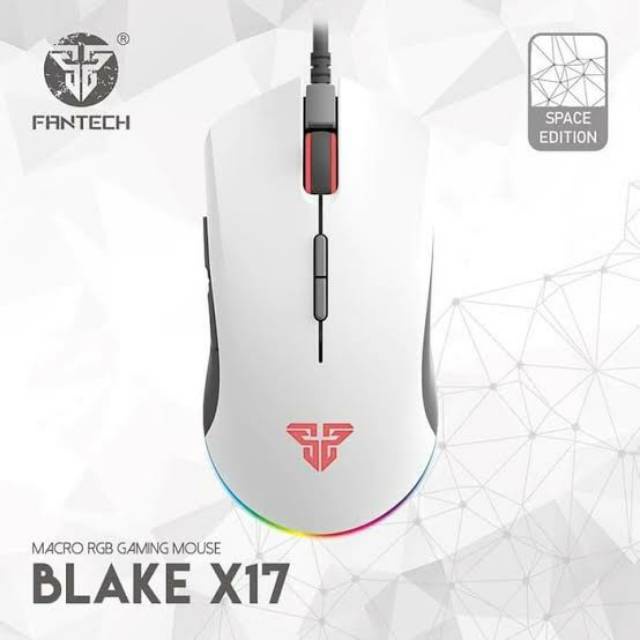 Mouse Fantech Gaming X17 white