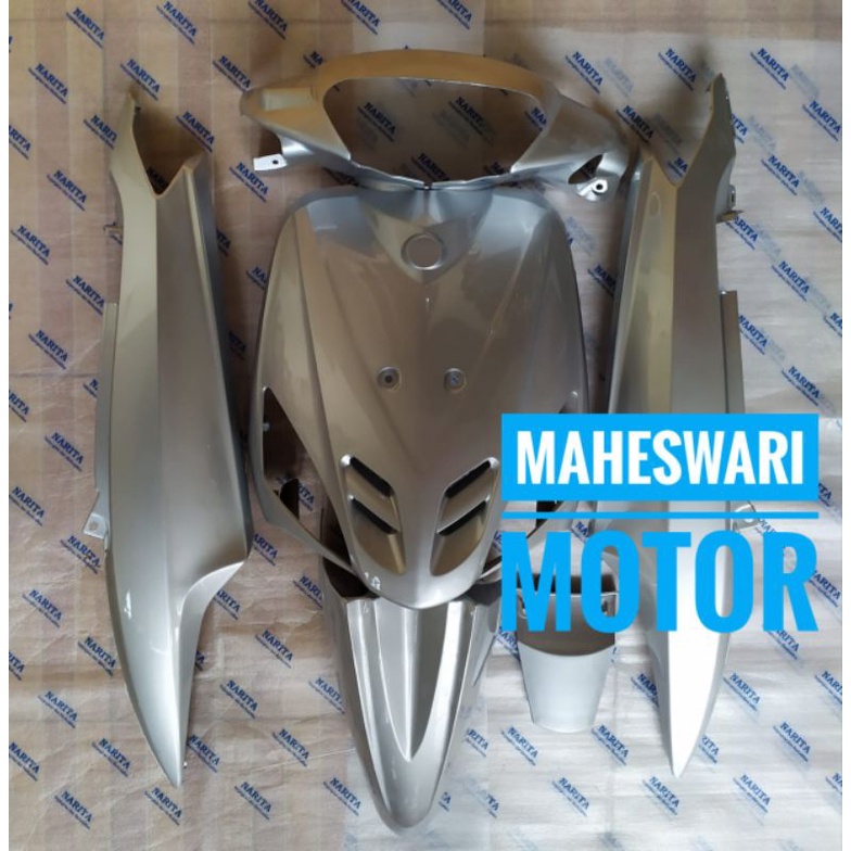 Body Alus Mio sporty warna Silver.