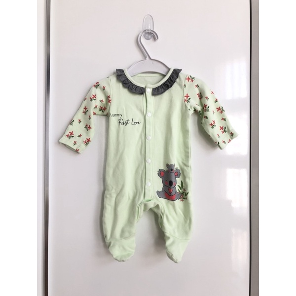 Piteku Baby PJ Piyama Baju Tidur Bayi Sleepsuit Newborn Koala Mommy First Love