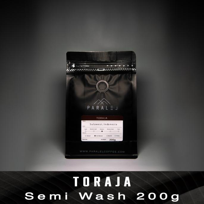 

Toraja Semiwash Arabica 200g Single Origin biji kopi coffee beans