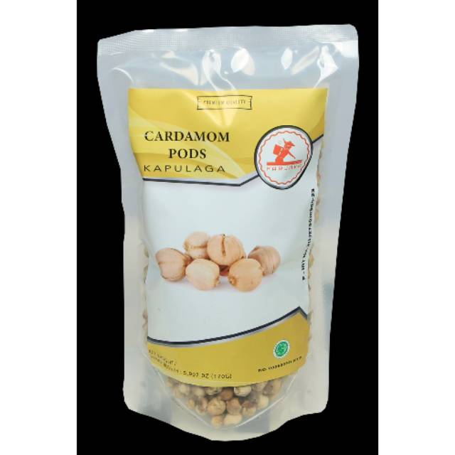 

CARDAMOM PODS / BIJI KAPULAGA 170 gr
