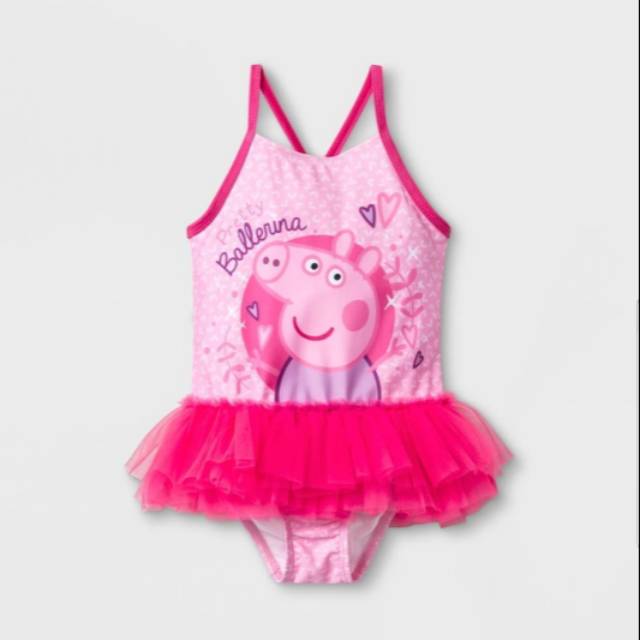 peppa pig bathing suit 3t