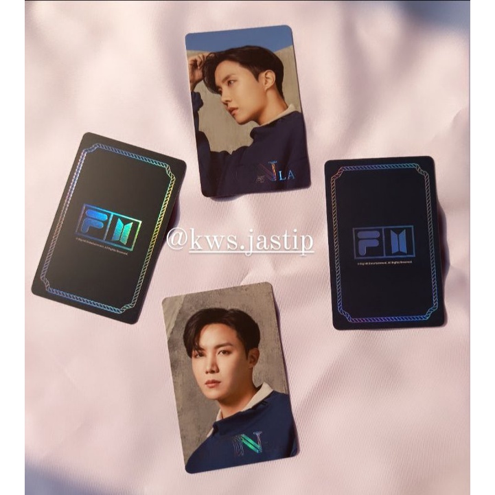 PHOTOCARD BTS JHOPE x FILA NOW ON