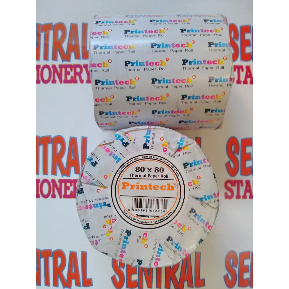 

Jual printech kertas termal struk kasir thermal paper roll printer 80 x 80 Orisinil